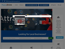 Tablet Screenshot of findusonweb.com